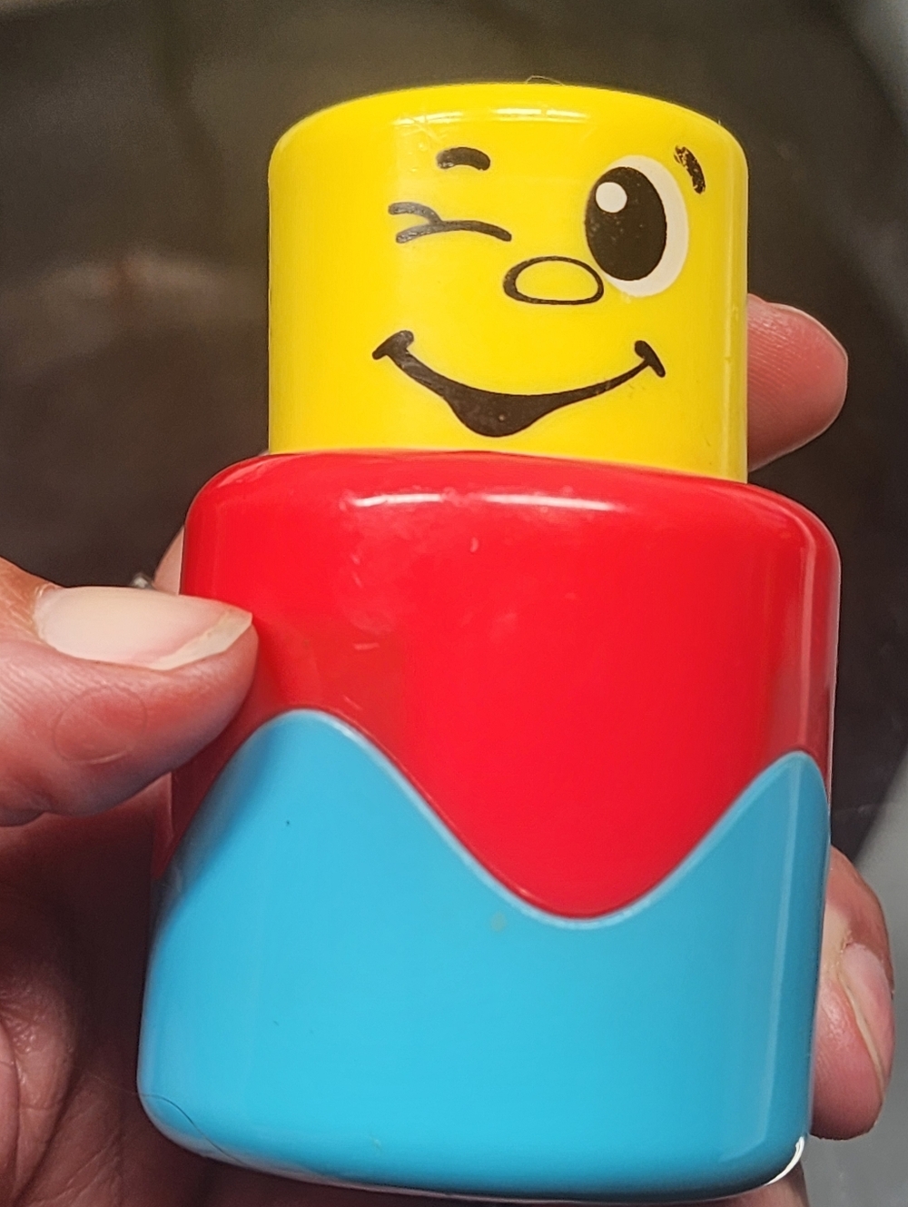 Fisher Price Stack N Surprise Pop Up Block Stacking Building Toy 2009
